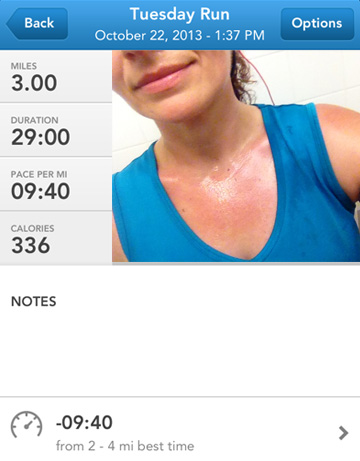 3 mile dreadmill sweat