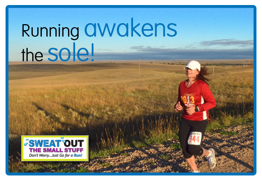 Running awakens the sole!