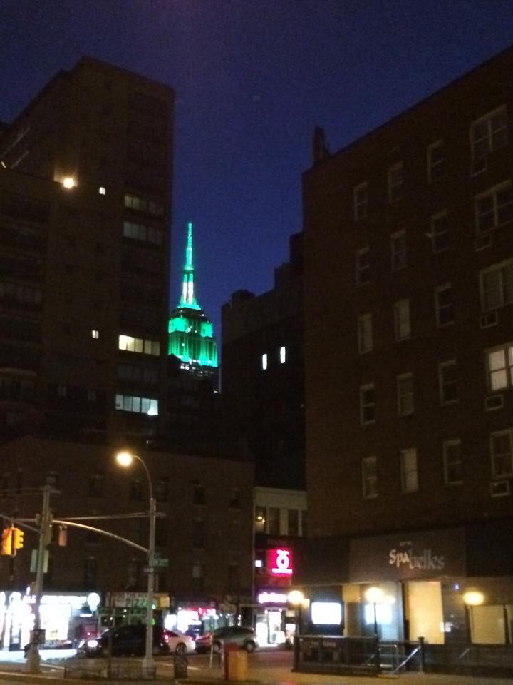 Empire State Building as seen from 22nd and 7th