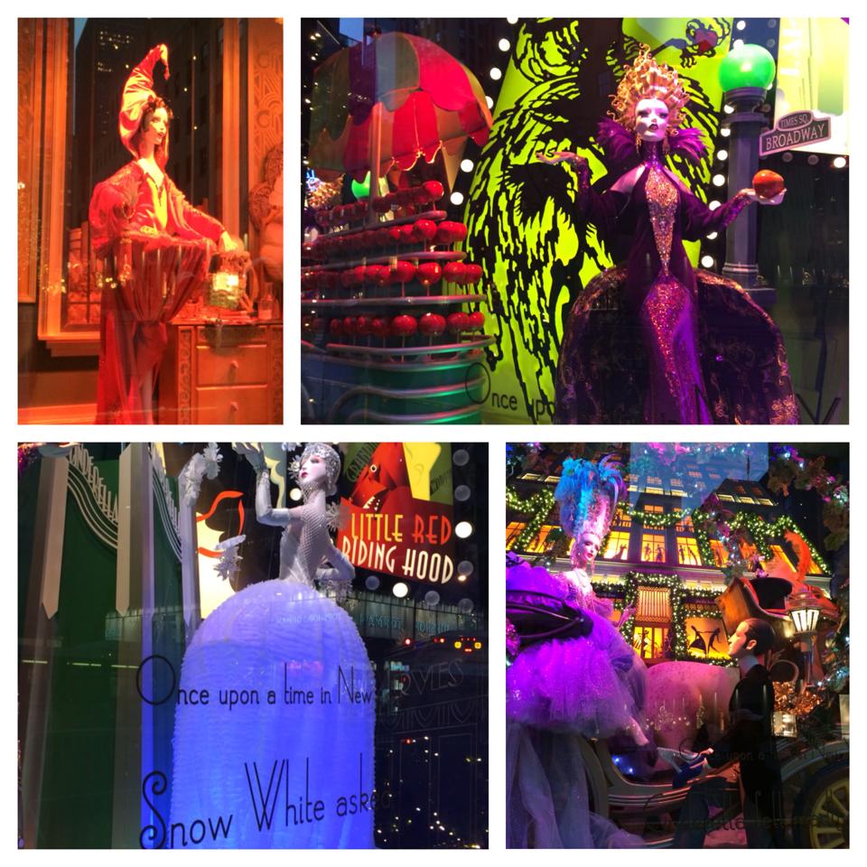 Saks 5th Ave windows this year were based on Fairy Tales