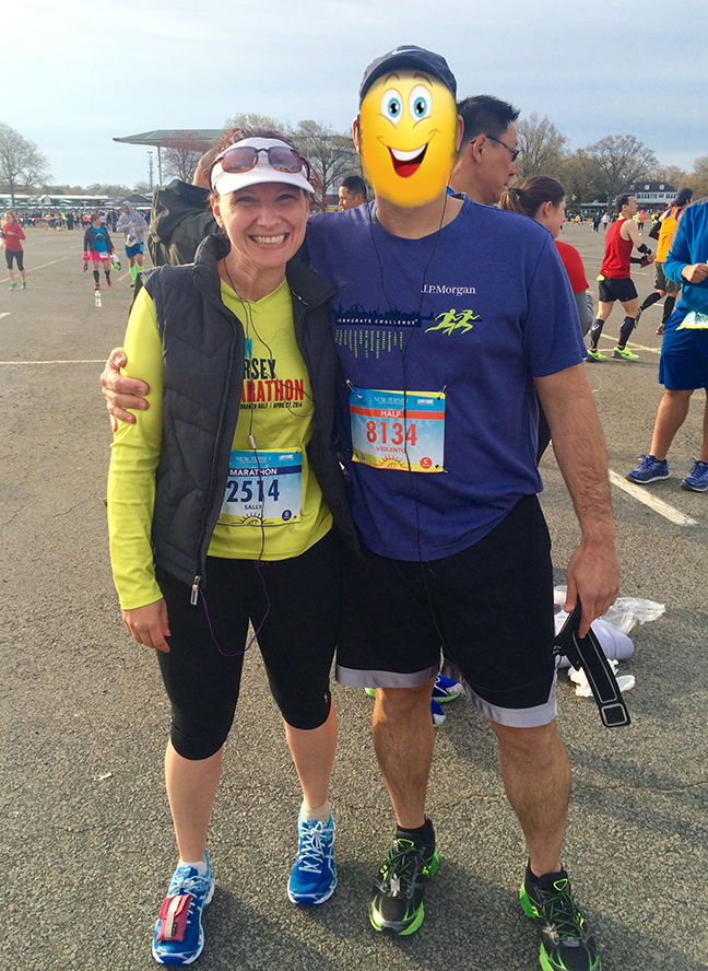 the couple that runs together stays together =)