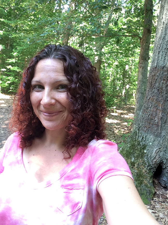 no makeup necessary in the woods