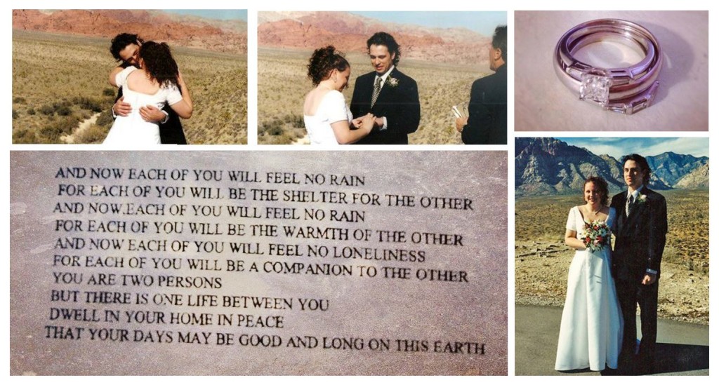 The words are part of the "Indian Prayer" that was given by the officiant.