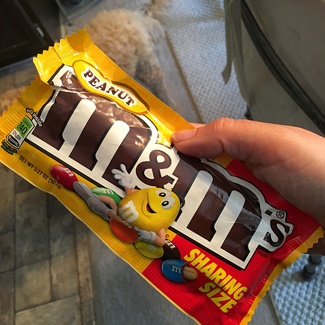 There is no such thing as sharing. I don't share my Peanut M&Ms