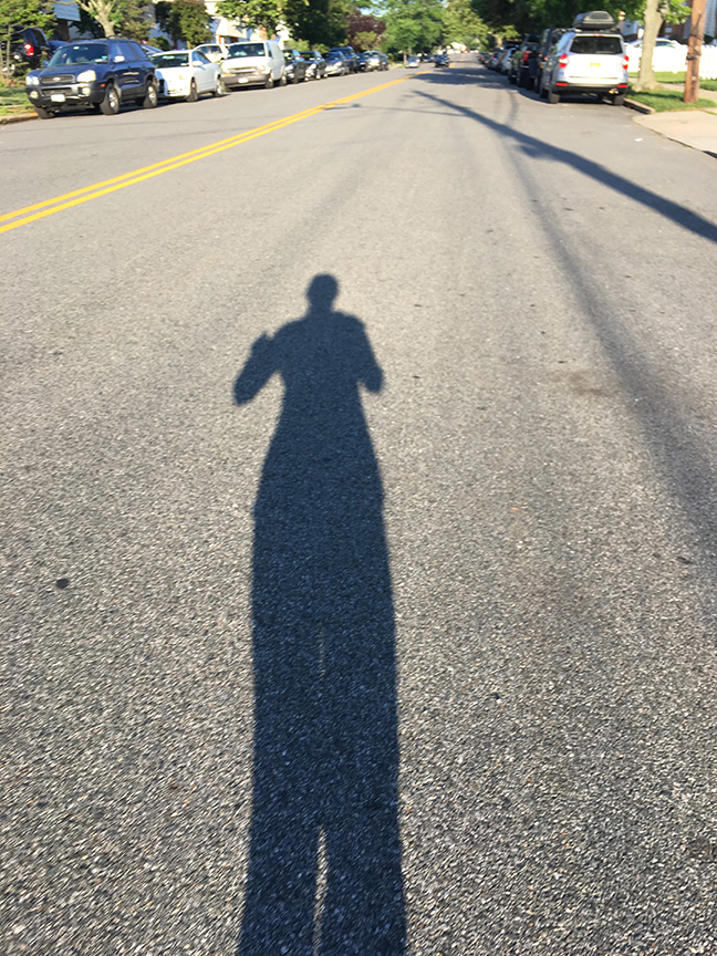And a long shadow to go with the longest days of the year
