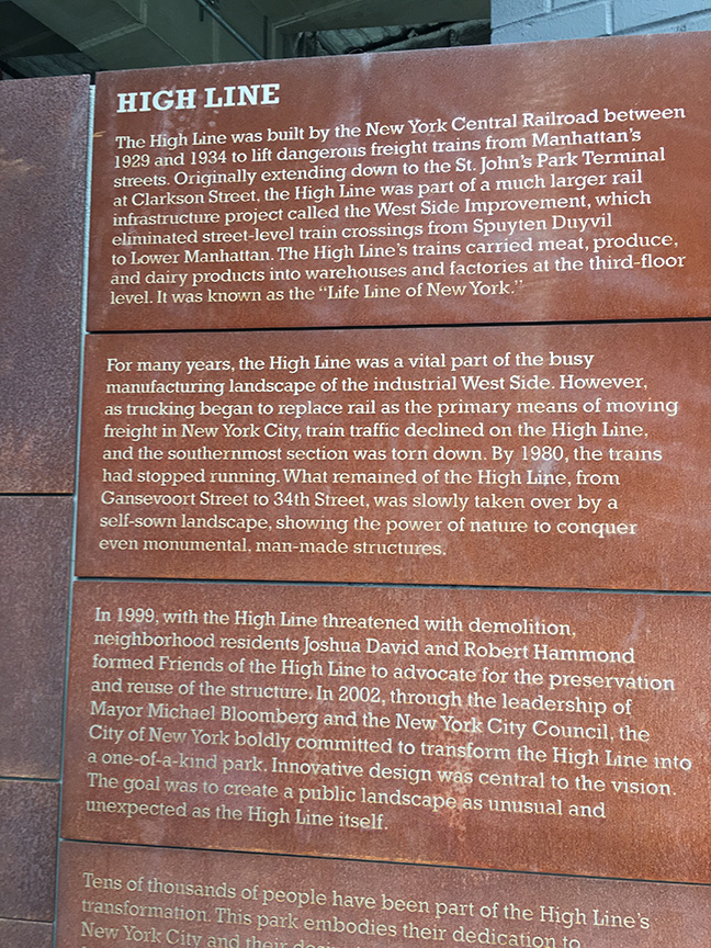 A little history about the High Line :)