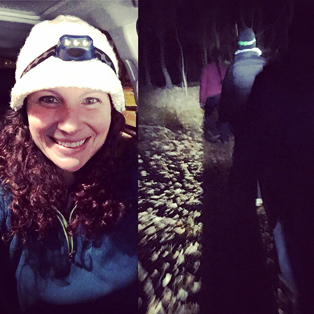 Headlamps and smiles