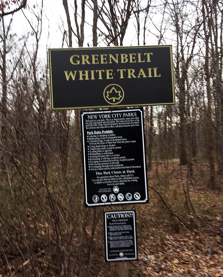 I love trails that are just named by colors. Easy to remember