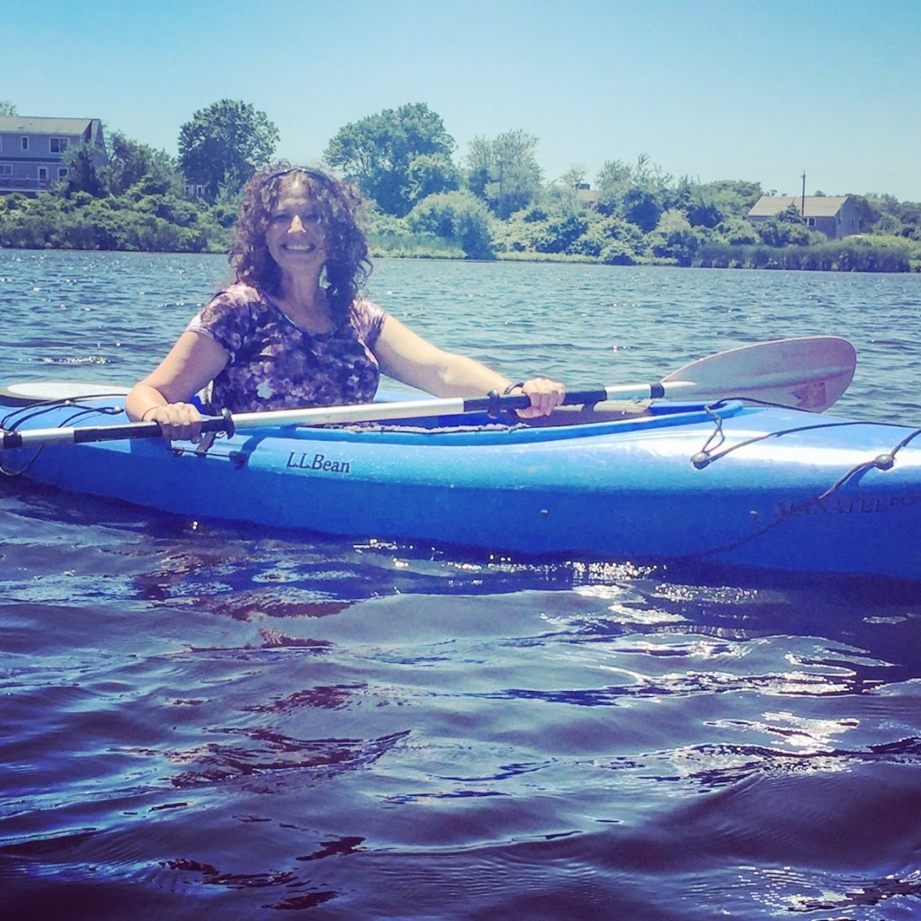 I now wish I lived on a lake. I'd kayak every single day. 