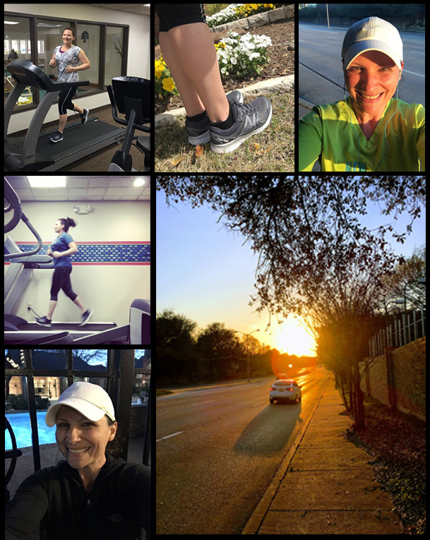 a few texas runs and a couple of hotel treadmill runs in Louisiana and Ohio :)